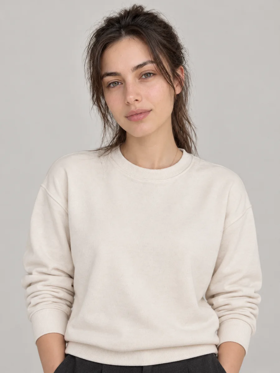 Studio portrait of Sadie Wells, fictional AI-generated character